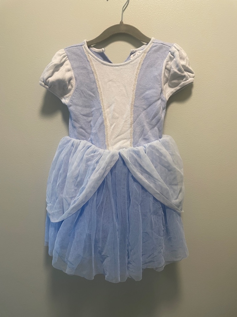 GAP Light Blue and White Tulle Princess Dress